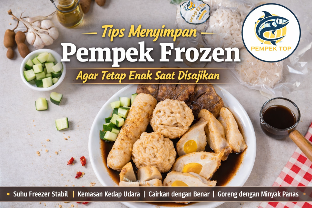 Tips Menyimpan Pempek Frozen Agar Tetap Enak Saat Disajikan