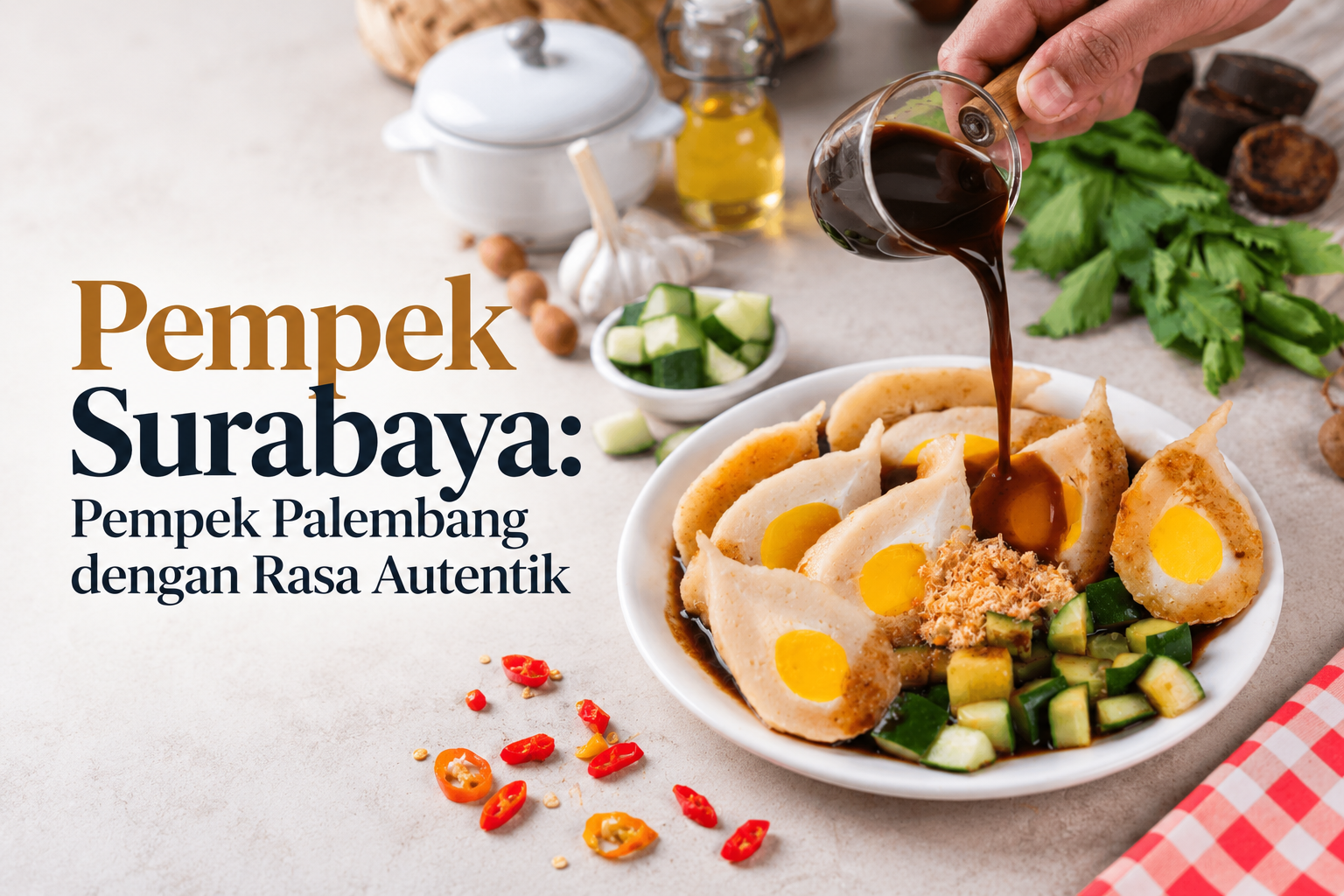 Pempek Surabaya: Pempek Palembang dengan Rasa Autentik